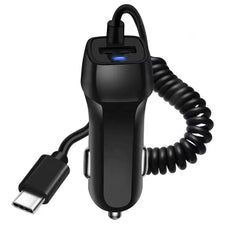 USB autós töltő 12V/24V – gyorstöltő mobiltelefonhoz és tablethez 