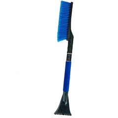 Kék jégkaparó autóhoz hókefével – 82 cm 