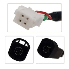 USB Adapterkabel – 4-pin stik til Volkswagen og Skoda close-up of connectors