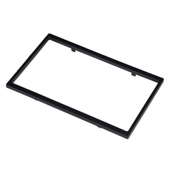 2 DIN beépítőkeret autórádióhoz – univerzális fekete keret 188 x 166 mm 