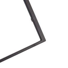 2 DIN beépítőkeret autórádióhoz – univerzális fekete keret 188 x 166 mm 