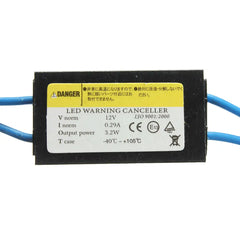 12V LED Canbus dekóder – T10 / W5W / 501 OBD hibakód-kiiktató és terhelőellenállás 