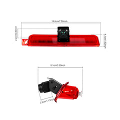 Magasan szerelt féklámpa VW Caddy (2003-2010) modellekhez 