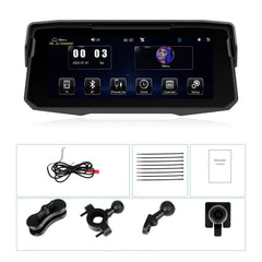 6,86”-os motorkerékpár-kijelző CarPlay, Android Auto, AirPlay és TPMS funkcióval 