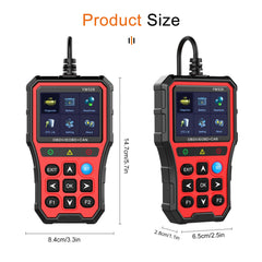 OBD2 hibakódolvasó YM529 – diagnosztikai műszer Bluetooth-kapcsolattal és színes kijelzővel 