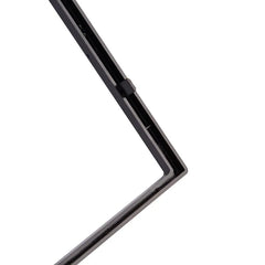 2 DIN beépítőkeret autórádióhoz – univerzális fekete keret 188 x 166 mm 