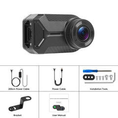 Motoros dashcam kamera IP66 – vízálló Full HD DVR 