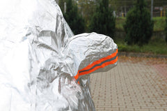 M méretű autótakaró, 430 x 165 x 120 cm méretben
