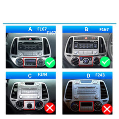 Hyundai I20 08-12 - 9" rádió Apple CarPlay és Android Auto funkcióval