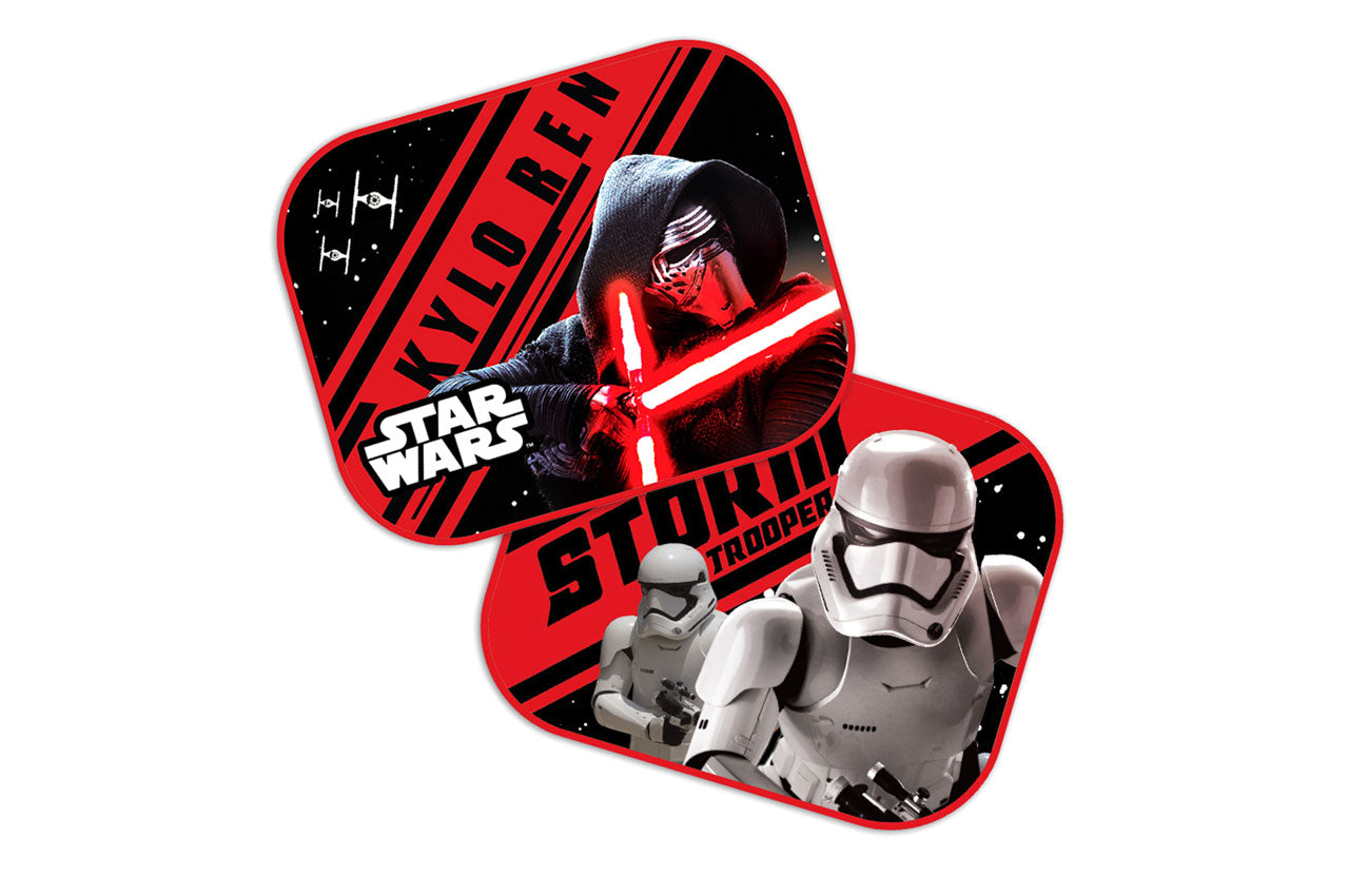 Autós napellenző Star Wars First Order dizájnnal, 2 db, 44 x 35 cm méretben