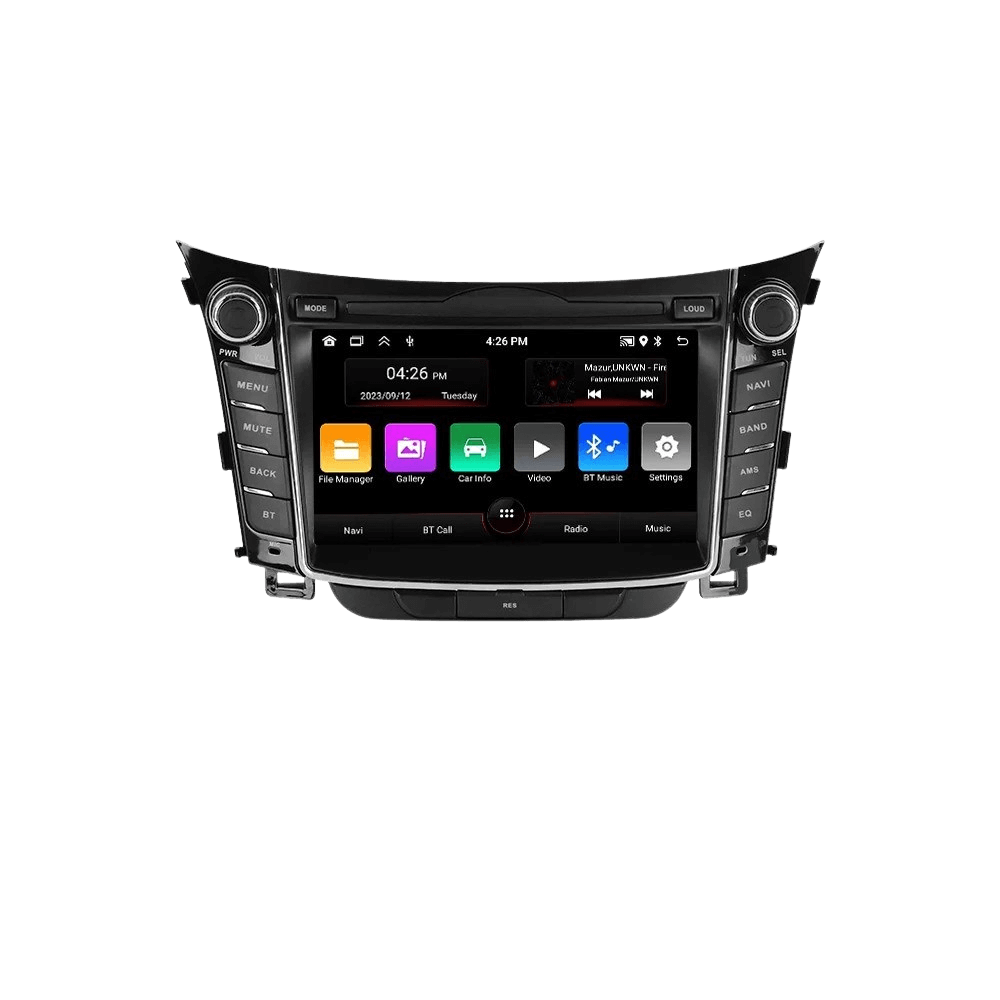 Hyundai I30 11-17 - 7" Radio m. Apple CarPlay og Android Auto – Bilmedie.dk