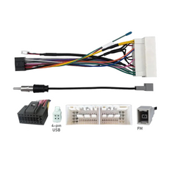 Radiokabel til Hyundai og Kia – 16 pin stik | FM & USB adapter